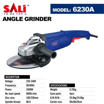 კუთხსახეხი SALI 6230A (2400 W) კუთხსახეხი SALI 6230A (2400 W)