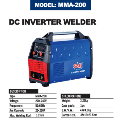 შედუღების აპარატი MM-200A W021200A SALI შედუღების აპარატი MM-200A W021200A SALI