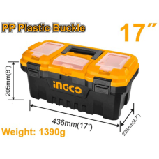 ხელსაწყოების ყუთი პლ. ჩამკეტით INGCO 17