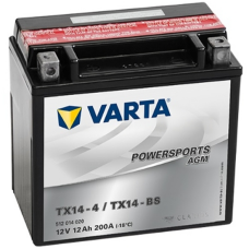 აკუმულატორი VARTA POW AGM TX14-BS 12 ა*ს