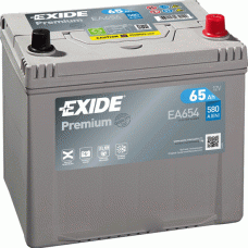 აკუმულატორი Exide PR EA654 65 ა*ს JIS R+