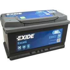 აკუმულატორი Exide EXCELL EB802 80 ა*ს R+