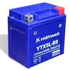 აკუმულატორი Yigit YTX5L-BS(MF) 5 ა*ს R+