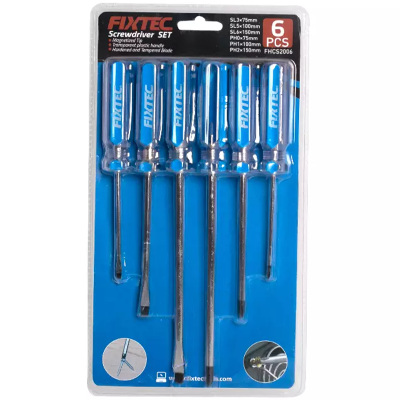 სახრახნისების ნაკრები FIXTEC FHCS2006 (6 PCS)