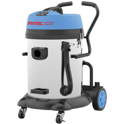 სამშენებლო მტვერსასრუტი FIXTEC FVC601 (2 X 1200 W, 60 L)