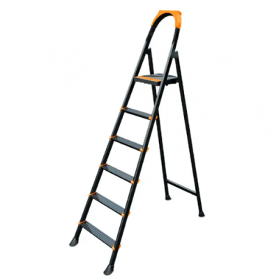 კიბე LEO 5+1 METAL STEP LADDER