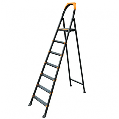 კიბე LEO 6+1 METAL STEP LADDER