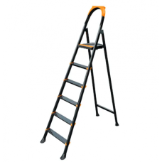 კიბე LEO PLUS 5+1 METAL STEP LADDER