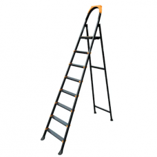 კიბეგასაშლელი კიბე LEO PLUS 7+1 METAL STEP LADDER ( LEO 177)