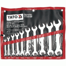 ქანჩის გასაღების ნაკრები YATO YT0150 (10 PCS)