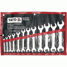 ქანჩის გასაღების ნაკრები YATO YT0152 (12 PCS)