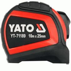 საზომი რულეტი YATO YT-71189 (10 მ X 25 მმ)