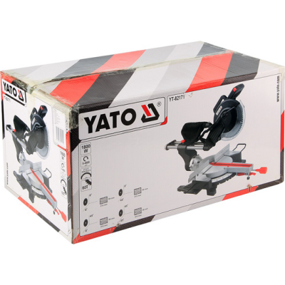 კუთხის საჭრელი ხერხი (ტორსული) YATO YT82171 (1800 W)