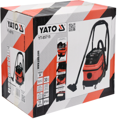 მტვერსასრუტი YATO YT-85715 (1600 W, 30 L)