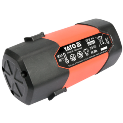 ბატარეა YATO YT85130 (LI-ION, 18 V, 3.0 AH)