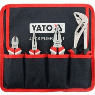 ბრტყელტუჩას ნაკრები YATO YT39617 (4 PCS)