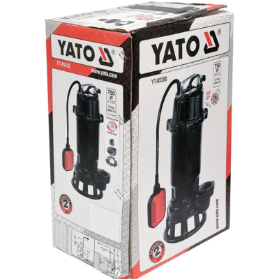 წყლის საქაჩი წყალქვეშა ტუმბო YATO YT85350 (750 W)