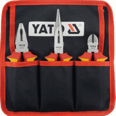 ბრტყელტუჩას ნაკრები YATO YT39600 (3 PCS)