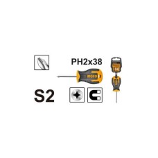 სახრახნისი ჯვარედინი 2x38მმ (HS68PH2038)