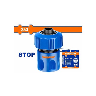 მილის გადასაბმელი პლასტმასის 3/4 (WQC2E34) WADFOW მილის გადასაბმელი პლასტმასის 3/4 (WQC2E34) WADFOW