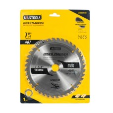 7 1/4" - 40D UYUSTOOLS DMD740 ხის დისკი