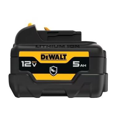 DEWALT 12V MAX* ზეთისადმი მდგრადი 5Ah ბატარეა