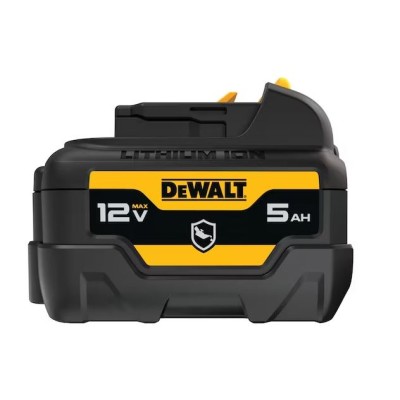 DEWALT 12V MAX* ზეთისადმი მდგრადი 5Ah ბატარეა