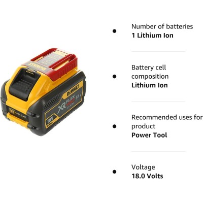 DEWALT DCB547-XJ XR Flex Volt ბატარეა, 18 V