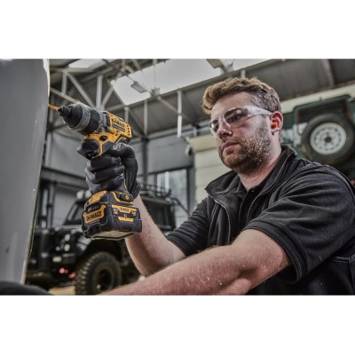 DEWALT 12 ვოლტიანი 2 სიჩქარიანი უსადენო საბურღი უჯაგრის ძრავა 4-DCD703NT-XJ