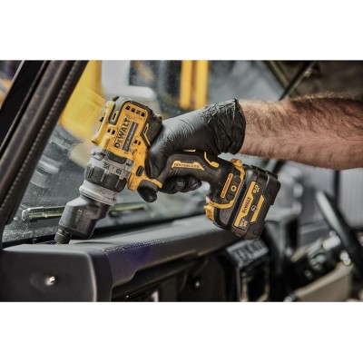 DEWALT 12 ვოლტიანი 2 სიჩქარიანი უსადენო საბურღი უჯაგრის ძრავა 4-DCD703NT-XJ