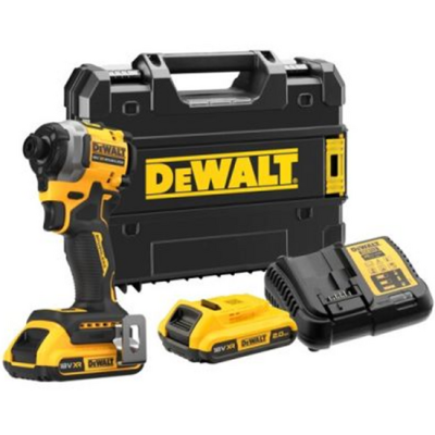 აკუმულატორის უნახშირო ქანჩსახრახნი DEWALT DCF850D2T-QW (18 V)