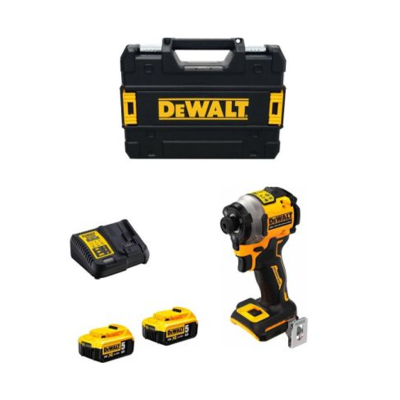 აკუმულატორის უნახშირო ქანჩსახრახნი DEWALT DCF850P2T-QW (18 V)