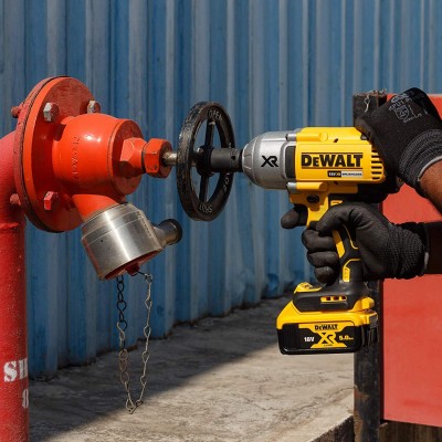 DEWALT DCF899P2-QW 18V,13მმ XR Li-ion უსადენო მაღალი ბრუნვის დარტყმის და 2x5.0Ah ბატარეებით მოყვება