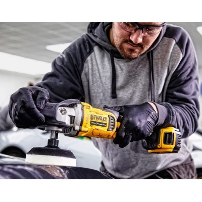 Dewalt DCM849N-XJ 180 მმ ( 7" ) 18 ვ უსადენო საპრიალებელი ხელსაწყო