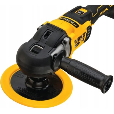 Dewalt DCM849N-XJ 180 მმ ( 7" ) 18 ვ უსადენო საპრიალებელი ხელსაწყო