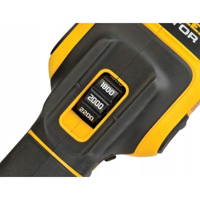 Dewalt DCM849N-XJ 180 მმ ( 7" ) 18 ვ უსადენო საპრიალებელი ხელსაწყო