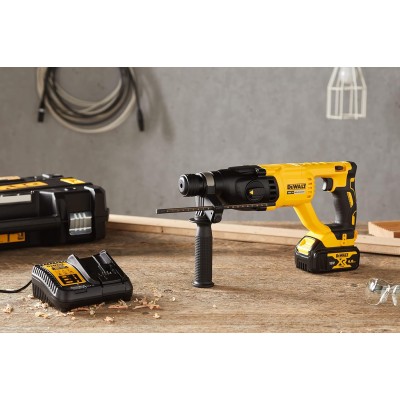 Dewalt DCH133M1-QW პნევმატური დრელი ელემენტზე 18v 4Ah