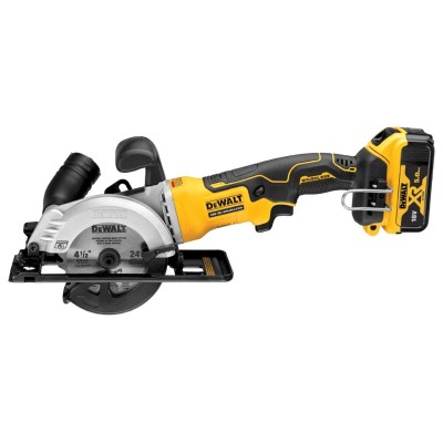 წრიული ხერხი Dewalt DCS571P2-QW; 18 V; 2x5,0 Ah