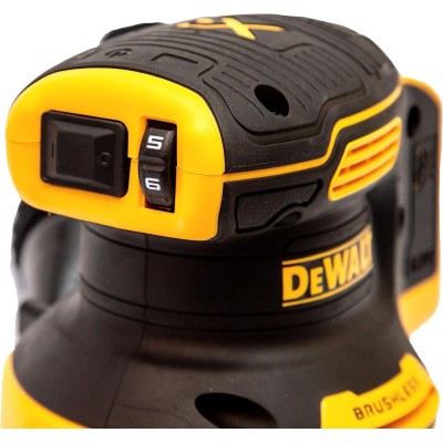 DEWALT DCW210N-XJ უსადენო სახეხი 18V XR ნახშირის  გარეშე 125მმ შ