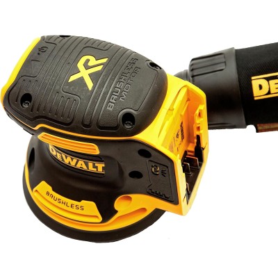 DEWALT DCW210N-XJ უსადენო სახეხი 18V XR ნახშირის  გარეშე 125მმ შ