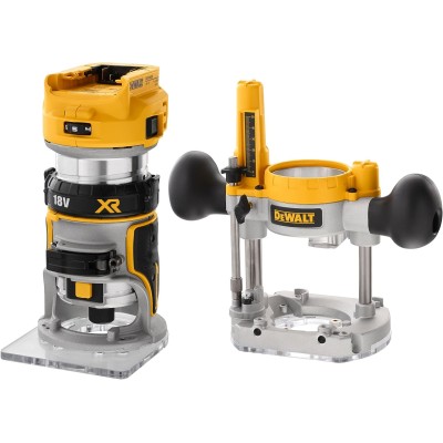 Dewalt DCW604NT უსადენო კომბინირებული საფრეზი (ზედა და კიდეების საფრეზი),