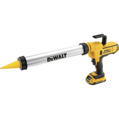 Dewalt DCE580D1-QW დასაკეცი იარაღი 18 V / 2 Ah 34 W სილიკონის პისტოლეტი (აკუმულატორული)300-600ml