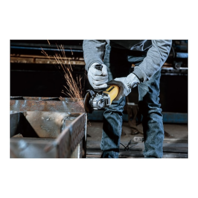 DEWALT ელექტრო კუთხსახეხი ბარგალკა დისკი 125მმ სიმძლავრე 950 ვტ-DWE4117-QS DEWALT ელექტრო კუთხსახეხი ბარგალკა დისკი 125მმ სიმძლავრე 950 ვტ-DWE4117-QS