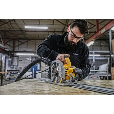 DEWALT ელექტრო მგვალი ცირკული ხერხი 1600ვტ დისკის ზომა 190მმX30მმ ქეისში-DWE576K-QS