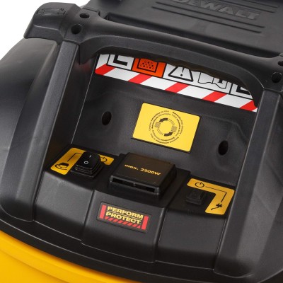 DEWALT DWV901L-QS -მტვერსასრუტი 30 ლიტრი კლასი L ავტომატური ფილტრით