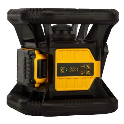 DEWALT DCE074D1R-QW თვითნიველირებადი მბრუნავი ლაზერი წითელი სხივით (7 ცალი ნაკრები)