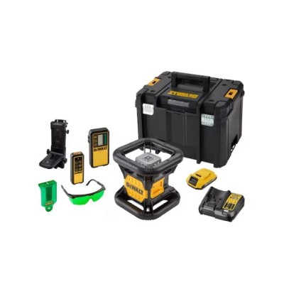 DEWALT DCE079D1G-QW -18V XR მწვანე მბრუნავი ლაზერი - 1 X 2Ah