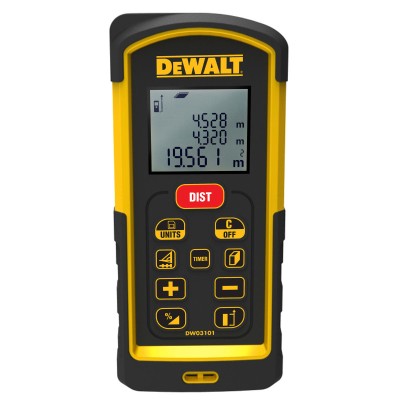 DEWALT DW03101-XJ 100 M ლაზერული დისტანციის საზომი 