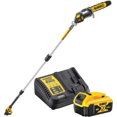 DEWALT DEWALT DCMPS567P1-QW გრძელი ჯაჭვური ხერხი ელემენტზე