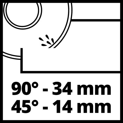 სტაციონალური ხერხი Einhell  TC-TC 800 (800 W, 2.950 min-1